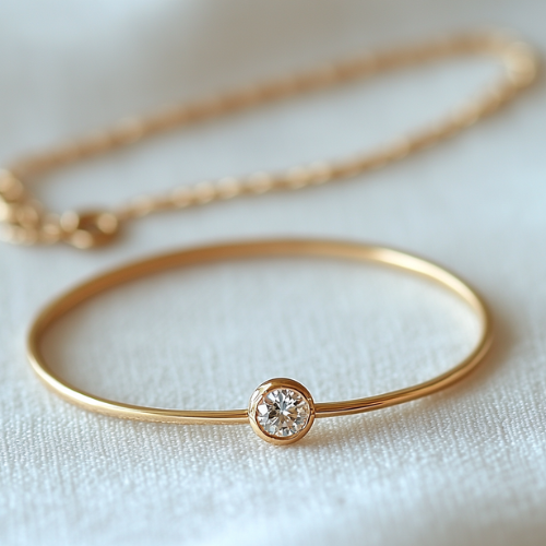 Premium Rose Gold AD Ring 106