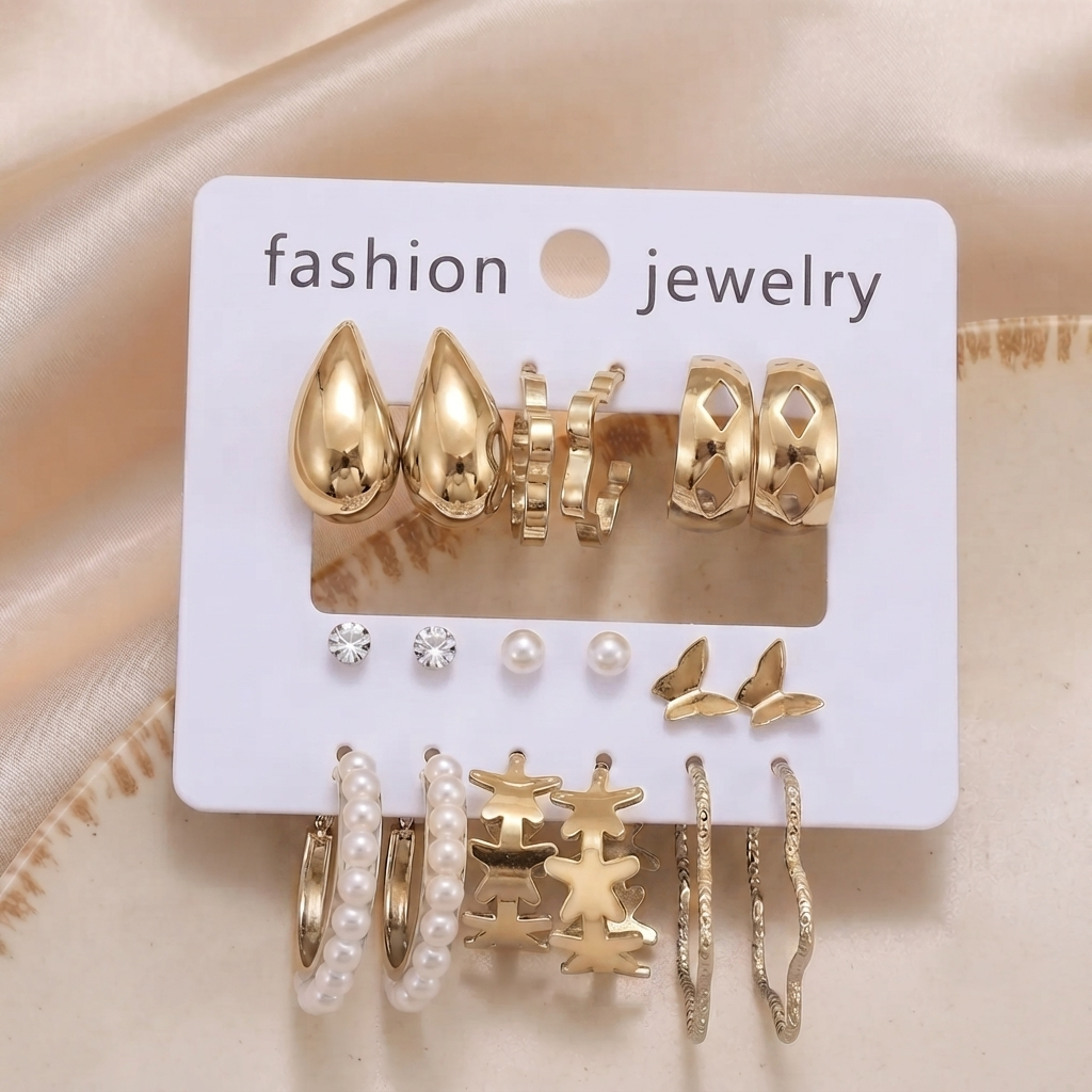 Icon 9-Pair Curated Earring Collection