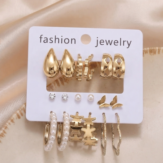 Icon 9-Pair Curated Earring Collection