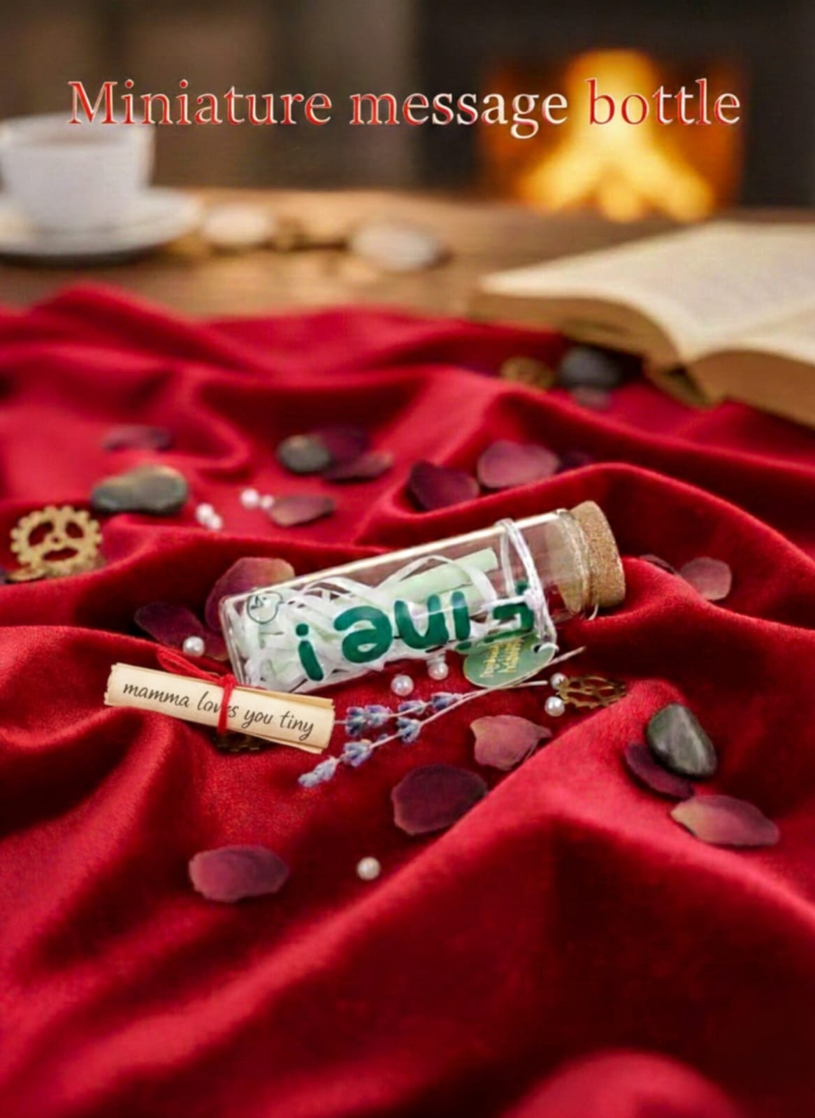 The Petit Vault: Handcrafted Miniature Message Bottle