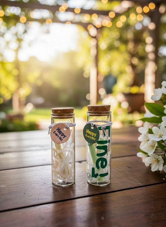 The Petit Vault: Handcrafted Miniature Message Bottle