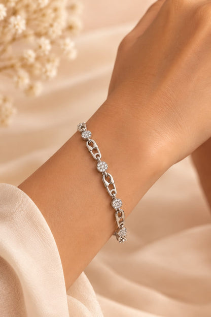 Lumière Crystal Link Bracelet