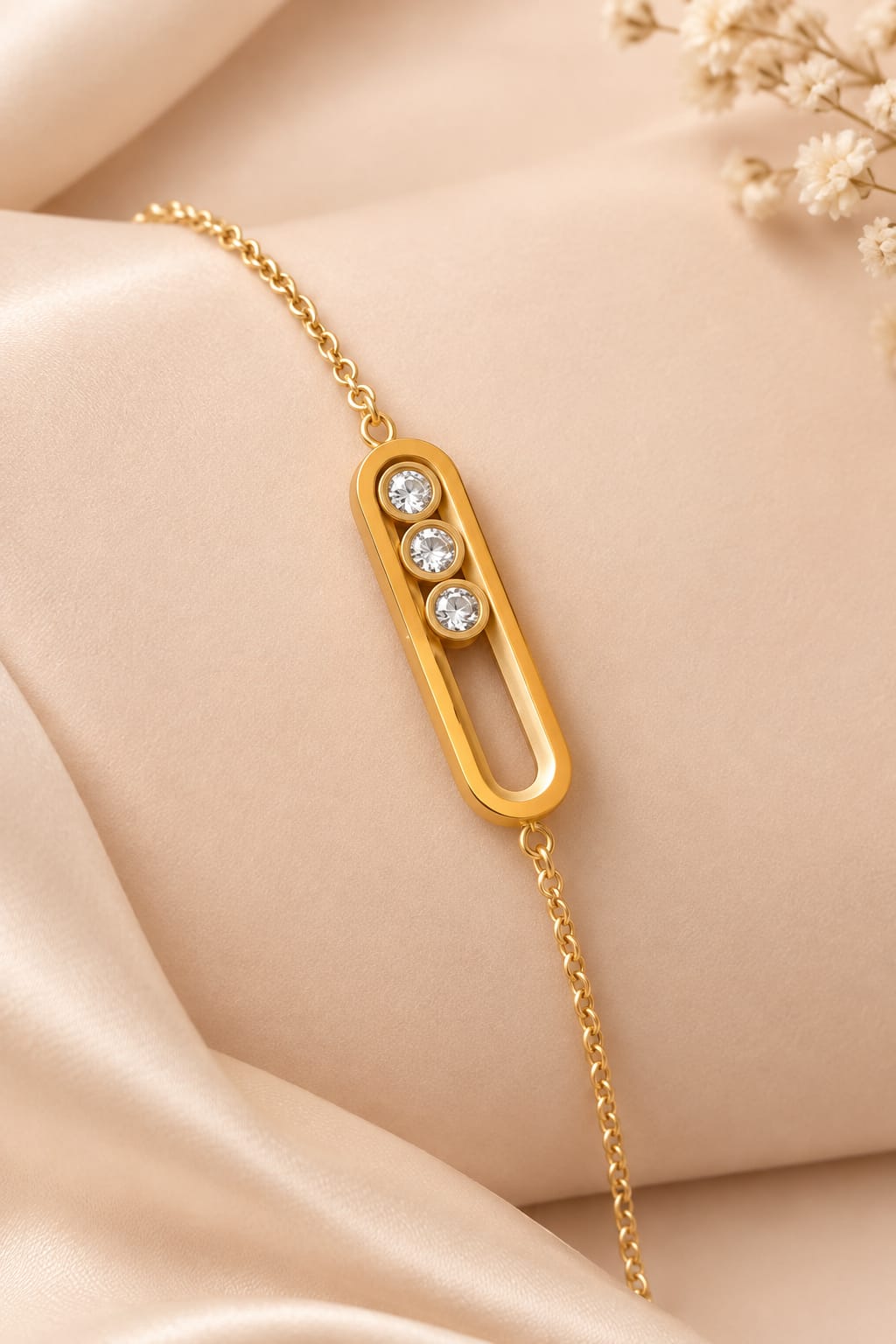 Celeste Crystal Link Bracelet